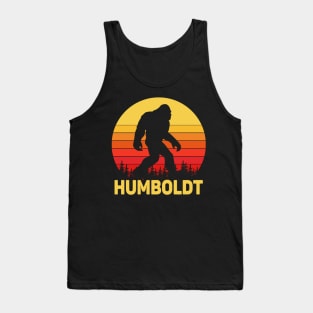 Humboldt County Bigfoot Merch, Design California Sasquatch Tank Top